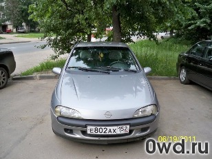 Битый автомобиль Opel Tigra