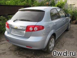 Битый автомобиль Chevrolet Lacetti