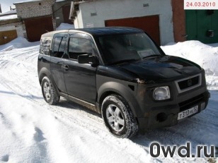 Битый автомобиль Honda Element