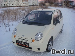 Битый автомобиль Daewoo Matiz