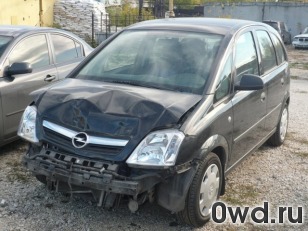 Битый автомобиль Opel Meriva