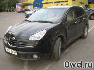 Битый автомобиль Subaru Tribeca