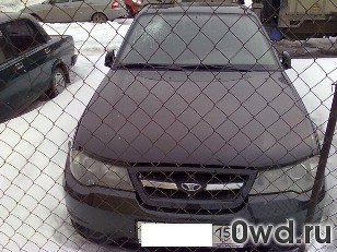 Битый автомобиль Daewoo Nexia