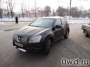 Битый автомобиль Nissan Qashqai