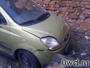 Битый автомобиль Chevrolet Spark