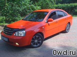 Битый автомобиль Chevrolet Lacetti