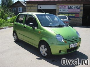 Битый автомобиль Daewoo Matiz