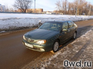 Битый автомобиль Nissan Primera