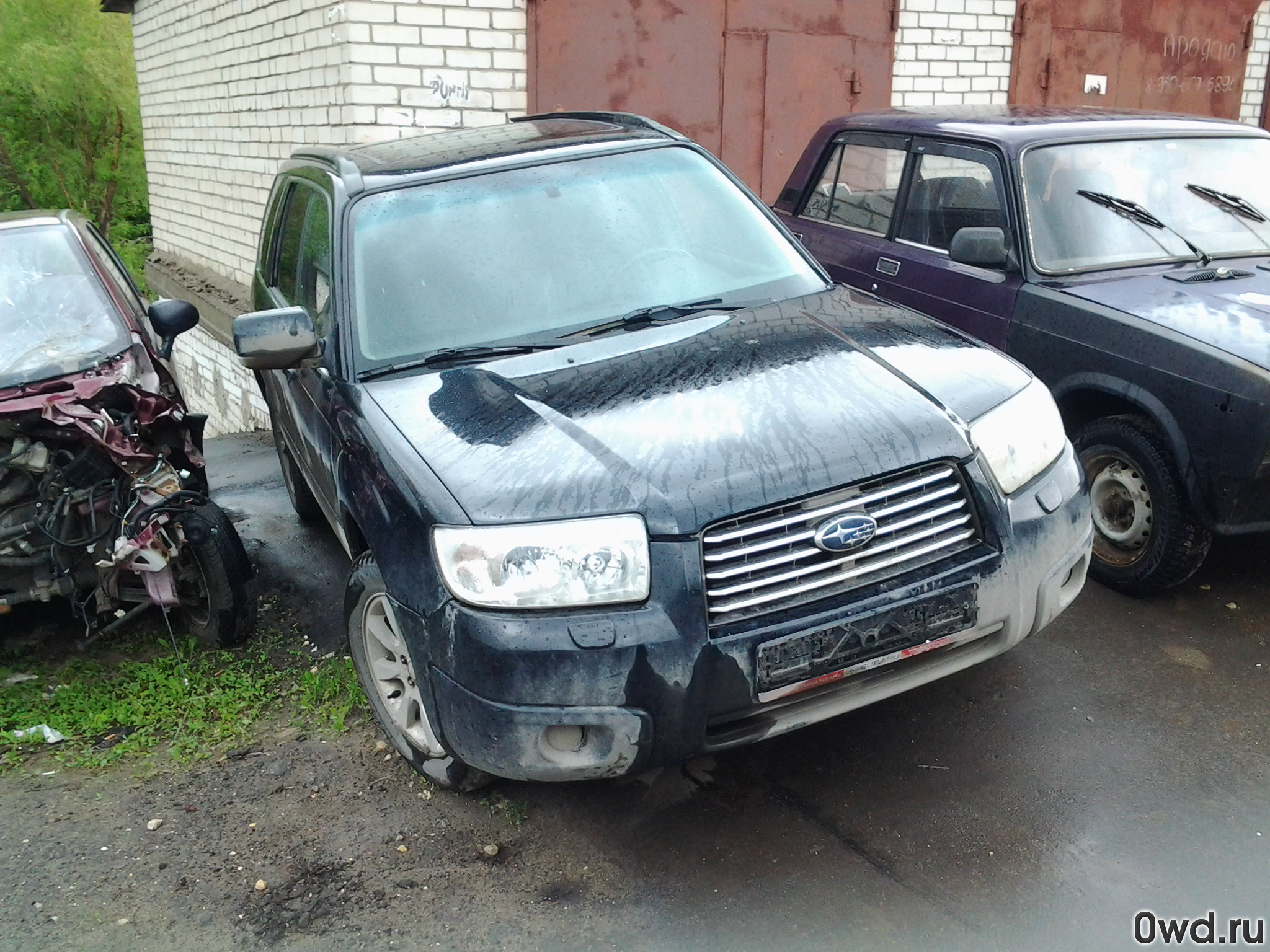 Битый автомобиль Subaru Forester (2006) в Нижнем Новгороде