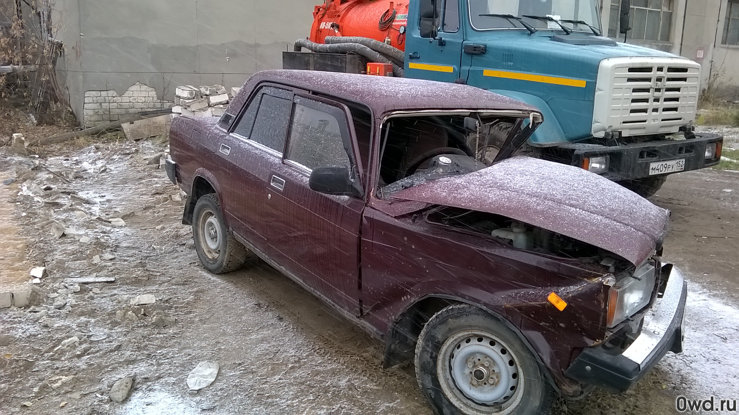 Битый автомобиль LADA (ВАЗ) 2107 (2007) в Нижнем Новгороде